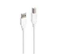 Cables USB Accsup CABLE IMPRIMANTE USB-A VERS USB-B 2.0 5M BLANC