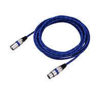 Câbles XLR mâle vers femelle 1 / 1,8 / 3 / 5 / 10 / 15 / 20 m Câble micro Mini XLR 3 broches Câble audio XLR / Micro équilibré pour amplificateurs, microphones et mixeurs 5m