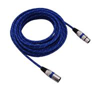 Câbles XLR mâle vers femelle 1 / 1,8 / 3 / 5 / 10 / 15 / 20 m Câble micro Mini XLR 3 broches Câble audio XLR / Micro équilibré pour amplificateurs, microphones et mixeurs 10m