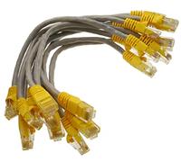 CablesOnline 10-Pack cble Ethernet Cat5e croisé RJ45 Patch DE 15,2 cm, (Ux-000yl)