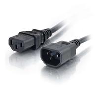 CablesToGo C2G - Cordon d'alimentation C13 vers C14 - Noir - 3m