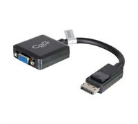 CablesToGo Cable vidéo C2G - 20,32 cm DisplayPort/VGA