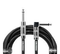 Cableworks by Gator Cases Backline Series GCWB-INS-05RA Câble pour instrument de guitare droit à angle droit 1,5 m