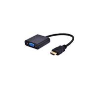 Gembird Adaptateur HDMI A vers VGA A-HDMI-VGA-03 – 0,15 m – Mâle/Femelle – 1920×1080