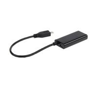 Cablexpert A-MHL-003 - Adaptateur audio/vidéo - micro-USB à 11 broches mâle pour HDMI, Micro-USB de type B (alimentation uniquement) femelle - 16 cm