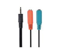 Gembird CCA-417 câble audio 0,2 m 3,5mm 2 x 3.5mm Noir