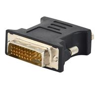 Cablexpert - Adaptateur vidéo - DVI (M) pour 15 pin D-Sub (DB-15) (F) - vis moletées - noir