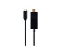 Cablexpert - Câble adaptateur - 24 pin USB-C mâle pour HDMI mâle - 2 m - noir - Prise en charge de l'Ultra HD 4K