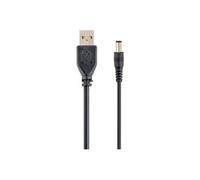 Cablexpert - Câble d'alimentation / USB - USB (alimentation uniquement) (M) pour jack CC de 3,5 x 1,0 mm (M) - 1.8 m - noir