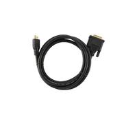 Cablexpert CC-HDMI-DVI-0.5M - Cï¿½ble adaptateur - DVI-D mï¿½le pour HDMI mï¿½le - 50 cm - blindï¿½ - noir