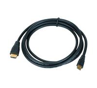 Cablexpert CC-HDMI4C-6 - Câble HDMI avec Ethernet - 19 pin mini HDMI Type C mâle pour HDMI mâle - 1.8 m - support 4K