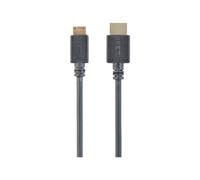 Cablexpert CC-HDMI4C-6 - Câble HDMI avec Ethernet - 19 pin mini HDMI Type C mâle pour HDMI mâle - 1.8 m - support 4K