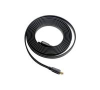 Cablexpert CC-HDMI4F-10 - Câble HDMI avec Ethernet - HDMI mâle pour HDMI mâle - 3 m - noir - plat