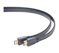 Cablexpert CC-HDMI4F-10 - Câble HDMI avec Ethernet - HDMI mâle pour HDMI mâle - 3 m - noir - plat