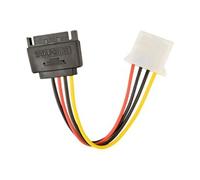 Cablexpert CC-SATA-PS-M - Adaptateur secteur - alimentation SATA (M) pour alimentation interne 4 plots (F) - 15 cm