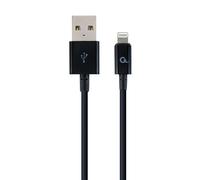 Cablexpert CC-USB2P-AMLM-1M câble Lightning Noir