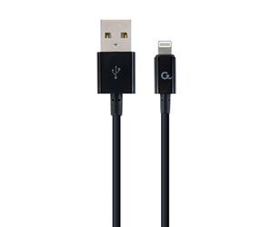 Cablexpert CC-USB2P-AMLM-1M câble Lightning Noir