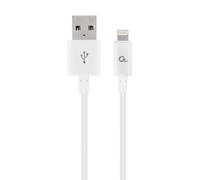Cablexpert Cc-usb2p-amlm-1m-w Câble Lightning Blanc