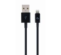 Cablexpert CC-USB2P-AMLM-2M câble Lightning Noir