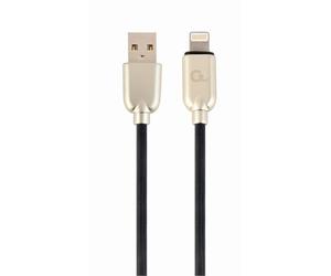 Cablexpert CC-USB2R-AMLM-2M câble Lightning Noir