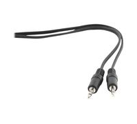 Cablexpert Cca-404-2m Câble Audio Mini Stéréo-Téléphone 3,5 Mm (M) Pour Mini Stéréo-Téléphone 3,5 Mm (M) 2 M Noir Moulé