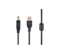 Cablexpert CCF-USB2-AMBM-6 - Câble USB - USB type B (M) pour USB (M) - 1.8 m - moulé - noir