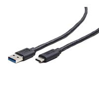 Cablexpert CCP-USB3-AMCM-0.1M câble USB 0,1 m USB 3.2 Gen 1 (3.1 Gen 1) USB A USB C Noir