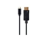 Cablexpert - Cï¿½ble adaptateur - 24 pin USB-C (M) pour DisplayPort (M) - USB 3.1 - 2 m - support pour 4K60Hz, support pour 2K60Hz - noir