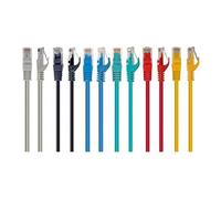 Cablexpert - Cordon de raccordement - RJ-45 (M) pour RJ-45 (M) - 2 m - UTP - CAT 6 - moulé, bloqué - bleu