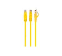 Cablexpert - Cordon de raccordement - RJ-45 (M) pour RJ-45 (M) - 2 m - UTP - CAT 6 - moulé, bloqué - jaune