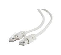 Cablexpert - Cordon de raccordement - RJ-45 (M) pour RJ-45 (M) - 25 cm - FTP - CAT 5e - moulé - gris