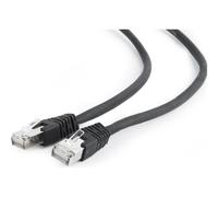Cablexpert - Cordon de raccordement - RJ-45 (M) pour RJ-45 (M) - 25 cm - SFTP - CAT 6a - sans halogène, moulé - noir
