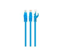 Cablexpert - Cordon de raccordement - RJ-45 (M) pour RJ-45 (M) - 3 m - UTP - CAT 6 - moulé, bloqué - bleu