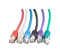 Cablexpert - Cordon de raccordement - RJ-45 (M) pour RJ-45 (M) - 5 m - S/FTP - CAT 6a - démarré, sans halogène, moulé - gris