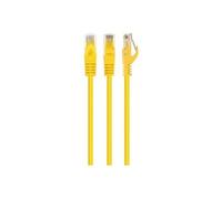 Cablexpert - Cordon de raccordement - RJ-45 (M) pour RJ-45 (M) - 5 m - UTP - CAT 6 - moulé, bloqué - jaune