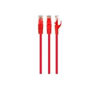 Cablexpert - Cordon de raccordement - RJ-45 (M) pour RJ-45 (M) - 5 m - UTP - CAT 6 - moulé, bloqué - rouge