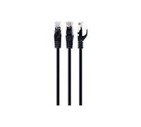 Cablexpert - Cordon de raccordement - RJ-45 (M) pour RJ-45 (M) - 50 cm - UTP - CAT 6 - bloqué, moulé - noir