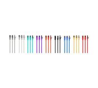 Cablexpert - Cordon de raccordement - RJ-45 (M) pour RJ-45 (M) - SFTP - CAT 6a - sans halogène, moulé - bleu