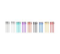 Cablexpert - Cordon de raccordement - RJ-45 (M) pour RJ-45 (M) - SFTP - CAT 6a - sans halogène, moulé - bleu