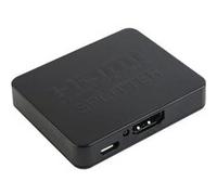 Cablexpert DSP-2PH4-03 - Répartiteur vidéo/audio - 2 x HDMI - de bureau Noir G