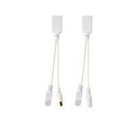 Cablexpert - Kit de câble Power over Ethernet (PoE) - UTP - passif, moulé