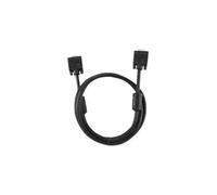 Cablexpert Premium CC-PPVGA-20M-B - Câble VGA - HD-15 (VGA) (M) pour HD-15 (VGA) (M) - 20 m - moulé, vis moletées - noir