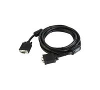 Cablexpert Premium CC-PPVGA-5M-B - Câble VGA - HD-15 (VGA) (M) pour HD-15 (VGA) (M) - 5 m - moulé, vis moletées - noir