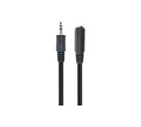 Cablexpert - Rallonge de câble audio - mini-phone stereo 3.5 mm mâle pour mini-phone stereo 3.5 mm femelle - 3 m - noir - moulé