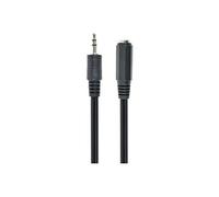 Cablexpert - Rallonge de câble audio - mini-phone stereo 3.5 mm prise pour mini-phone stereo 3.5 mm réceptacle - 2 m - noir