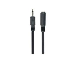 Cablexpert - Rallonge de câble audio - mini-phone stereo 3.5 mm prise pour mini-phone stereo 3.5 mm réceptacle - 2 m - noir