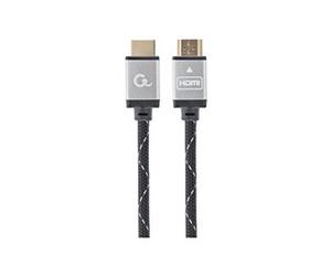 Cablexpert Select Plus Series - High speed - câble HDMI avec Ethernet - HDMI mâle pour HDMI mâle - 2 m - blindé - support 4K