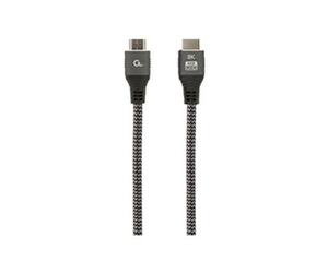 Cablexpert Select Plus Series - Ultra High Speed - câble HDMI avec Ethernet - HDMI mâle pour HDMI mâle - 2 m - blindé - prend en charge le format