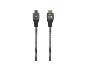 Cablexpert Select Plus Series - Ultra High Speed - câble HDMI avec Ethernet - HDMI mâle pour HDMI mâle - 3 m - blindé - prend en charge le format