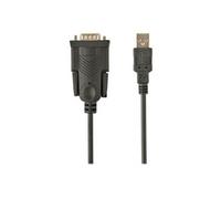 Gembird Câble USB-série UAS-DB9M-02 USB mâle vers DB-9 mâle 1,5 m noir